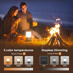 Camping Lantern,5000mAh Rechargeable Battery Emergency Lights for Power Outages,3 Colors,IPX4 Waterproof Portable Flashlight Camping Tent Light for Home or Hurricane Hiking,1 Pack