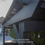 Backyard Discovery Rockport XL 12' x 6' Galvanized Steel BBQ Grill Gazebo Pavilion with Hardtop Steel Roof, Bar Tops, Powerport, Snow Support, Wind Resistance, Cook Station for Outdoor Patio or Deck