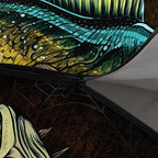 Sleeping Bags for Adults and Kids，3D Printing Camping Sleeping Bag for Girls Boys Lightweight Waterproof Cold/Warm 3-Season，Outdoor Travel with Compression Bags