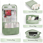 10 Set Compression Packing Cubes for Travel Essentials,Compressible Expandable Packing Cubes for Suitcase,OlarHike Luggage Organizer Bags for Travel,Handy Helper for Organizing Clothes(Matcha Green)