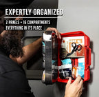 EVERLIT 400 Pcs OSHA/ANSI Compliant First Aid Kit Type III Class A Medical Kit Professional Med Kit Supplies for Contractors, Warehouse, Office, School, Home, Disaster, Car, Business, Restaurant