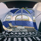 UNP SUV Tent for Camping, 6-Person SUV Tailgate Tent - Easy Set Up with Rainfly, 10'x9'x78in(H)