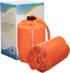 NovaMedic Emergency Survival Sleeping Bag 5 Pack, 84"x36", Waterproof Thermal Bivy Sack for Camping, Hiking, Outdoor, Activities & Travel, Durable, Lightweight & Compact Blanket