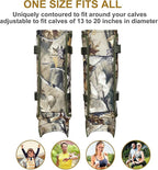 QOGIR Snake Gaiters 3 Pack: Durable Snake Guards for Hunting, Snake Gaiter Leggings for Men & Women, Snake Bite Protection for Lower Legs, Snake Proof Gaiters