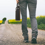 Volhoply Insulated Water Bottles Bulk 8 Pack, 40 oz Stainless Steel Sports Bottle with Paracord Handle & SpoutLid, Double Walled Metal Cups with Wide Mouth, Reusable Adult Water jug (Black,8 Set)