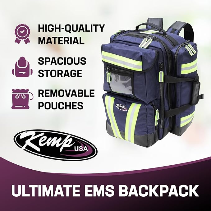 Kemp USA Premium Ultimate EMS Backpack