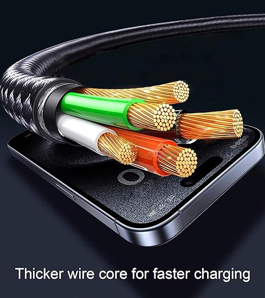 4FT 2 in 1 100W USB C to Dual Type c Fast Charging Cable,iPhone 15 USB C to Double Type c Cable for MacBook Pro/Air,iPad Pro/Air,iPhone 15 Plus/15 Pro Max,Samsung Galaxy S24/S23/S22/S21,Moto,Switch