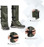 Snake Gaiter, Gaiters for Hunting, Waterproof Snake Chap for Men and Women,Shoe Boot Leg Gaiter with Adjustable Size