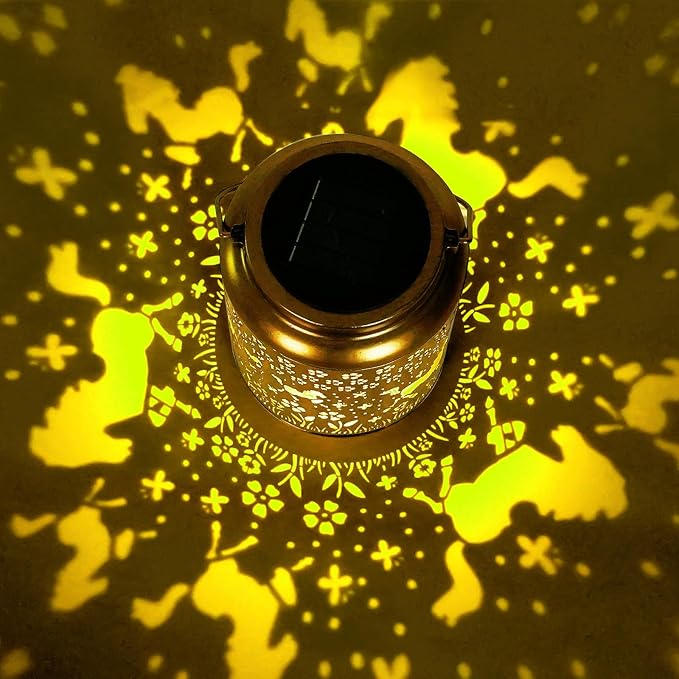 Horse Solar Lantern Outdoor Horse Decor Garden Decor Waterproof Decor Light Hanging Solar Lights Yard Decor, Gifts for Women Gifts for Mom Gifts for Grandma Horse Gifts