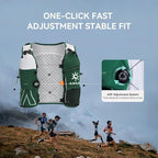 KAILAS FUGA AIR 8 Ⅳ Running Hydration Vest Hydration Pack Lightweight with Two TPU Water Bladders for Women Men Trail Cycling Hiking