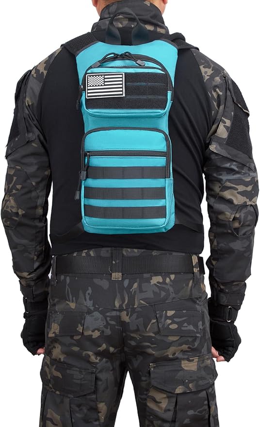 ATBP Insulated Hydration Pack Hiking Water Backpack Running Vest with 3L TPU Bladder Bag for Marathon Cycling Men