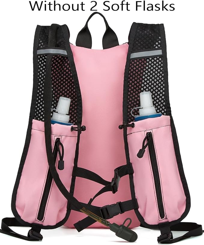 ATBP Insulated Hydration Pack Hiking Water Backpack Running Vest with 3L TPU Bladder Bag for Marathon Cycling Men