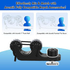 1006 2 PCS Adjustable Kayak Paddle Holder Track Mount Fits Various Shaft Diameters –Universal Rail Mount for Paddle, Fishing Rod, Net – Kayak Accessories for Fishing & Touring