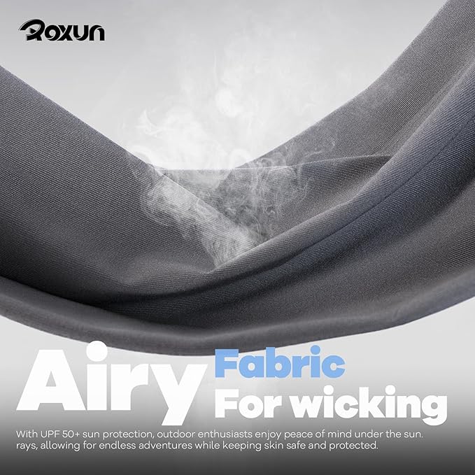 4 Pack Neck Gaiter, Cooling Breathable Face Mask UV Protection Scarf Hiking Bandana for Men/Women