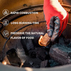 KAMaster 144 Pack Fire Starter Cubes - 35 Minutes Long Burning All Weather Firelighters, Waterproof & Windproof for Grill, BBQ, Fire Pit, Camping, Survival - Natural Wood Firelighters(Easy Ignite)