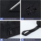 Hemoton Cast Iron Skillet Bag Heavy Duty Chef Bag Outdoor Camping Cookware Storage Organizers Multi- Cooking Utensils Container