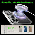 2025 Apple 2 Pack 15W Mag-Safe Charger 4FT Magnetic Wireless Charger with 20W Fast Charging Block Compatible with iPhone17/16/15/14/13/12 Series & AirPods 4/3/2/Pro/for iPhone Wireless Charger Stand