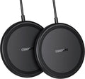 Wireless Charger, 15W Max Fast Wireless Charging Pad 2-Pack Compatible with iPhone 17/17 Air/17 Pro/17 Pro Max/16/15/14/13/12/Samsung S24/S24Ultra/S23Ultra/S22/S21,AirPods Pro2