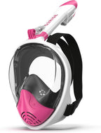 G2RISE Full Face Snorkel Mask Adults Snorkeling Set Gear for Kids with Detachable Camera Mount, Safe Breathing, Anti Fog Anti Leak