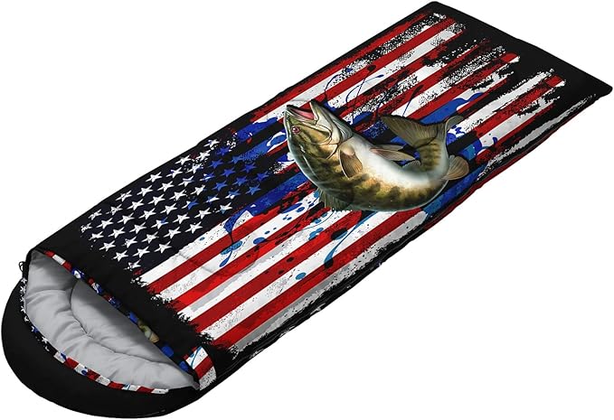 HOSIMA Cartoon Axolotl Sleeping Bags for Kids 10-12,Blue Cartoon Kids Sleeping Bags for Girls Boys,Compact Sleeping Bag for Camping Essentials and Hiking.