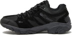 HI-TEC Ridge Low Waterproof Hiking Shoes for Men, Lightweight Breathable Outdoor Trekking and Trail Sneakers, Sizes 7 to 15, Medium and Wide Width