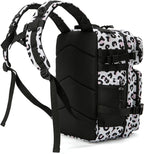 QT&QY 25L/45L Military Tactical Backpack For Men Molle Daypack 3 Day Bug Out Bag Hiking Rucksack With Bottle Holder