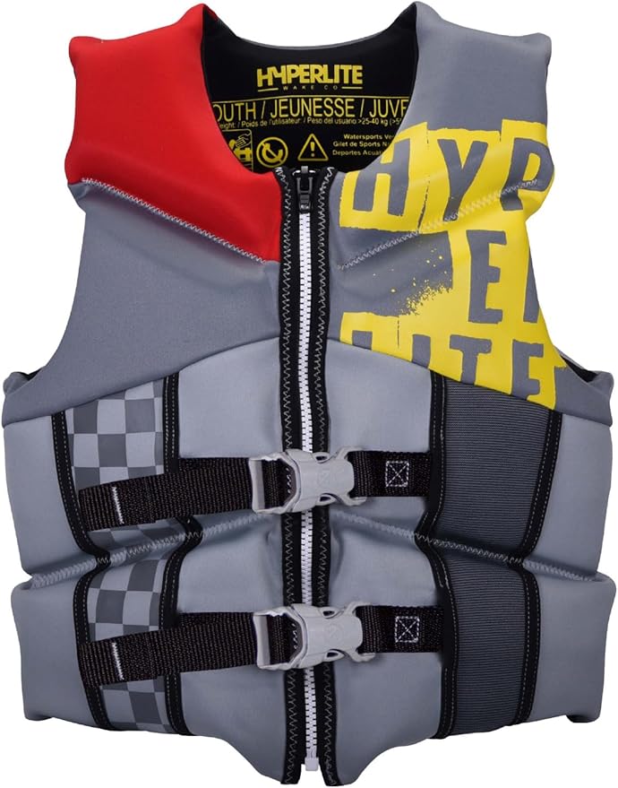 HyperLite Elite Infant/Toddler, Child & Youth Life Jackets – USCG Approved for Boating, Water Sports & Swimming