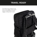 Kenneth Cole REACTION Emma Women's Backpack 15" Laptop Bag for Work, High School, College, Travel, Black Diamond