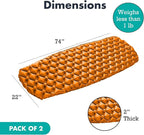 Ultralight Sleeping Mat - Inflatable & Compact Camping Air Mattress for Backpacking, Hiking