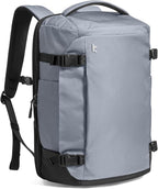 tomtoc Travel Backpack 40L, TSA Friendly Flight Approved Carry-on Luggage Hand Water-resistant Lightweight Business Rucksack, Durable Large Weekender Bag Daypack Fits 17.3 Inch Laptop