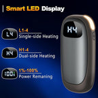 Hand Warmers Rechargeable - Electric Hand Warmers, Max 20 Hrs Warmth 4 Levels Heat Up to 131℉, Dual-Side Heating Portable Reusable Pocket Heater 2 Pack for Raynauds, Hunting, Camping, Golf