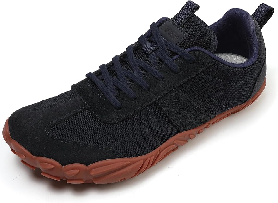 UBFEN Sneakers Barefoot Shoes for Womens Mens Minimalist Trail Running Hiking Comfortable Walking