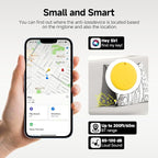 JTD Air Tracker Tags 5 Pack for Find My, 2026 Upgraded with IP68 Waterproof Item Finder with Left-Behind Alert, 5 Colors for Keys, Luggage, Backpack, Wallet. iOS Only.