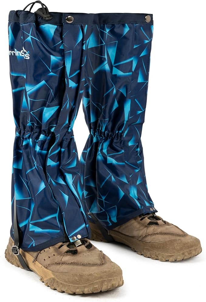 Waterproof Adjustable Leg Gaiters for Men and Women Snow Boot Gaiters for Hiking in Hunting Sand and Mud Mountain Climbing or Snowshoeing