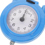 VILLCASE Portable Mechanical Luggage Scale with Hook, High Precision Hanging Spring Weight Scale for Travel and Suitcase Weighing, Blue Compact Handheld Bag Weighing Tool