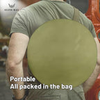 Waterproof Tent with Two Windows – 170T Polyester Lightweight Shelter for Outdoor, Hiking & Beach | Single & Double Size Options | Easy Setup | Portable Green Pop-Up Tent for 1-2 Persons