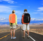 2 Pack Waterproof Rain Cover for Backpack, Backpack Rain Cover with Reflective Strip，Rucksack Rain Cover for Bicycling/Hiking