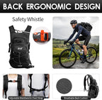 WOLT Hydration Backpack 18L Hiking Water Backpack with 2L Water Bladder for Men Women, Hydration Pack for Running Cycling Biking and Climbing