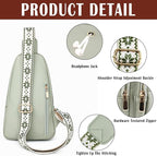 Cross Body Bags for Woman Men Sling Bag Chest Bag with Adjustable Strap Crossbody Handbags Women's Crossbody Bags