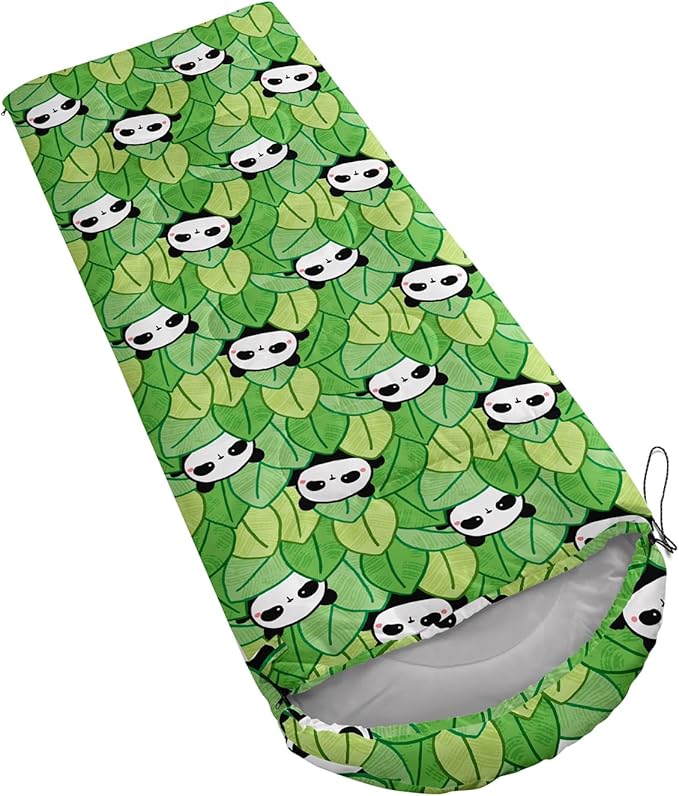 Galaxy Wolf Camping Sleeping Bags Warm & Cool Weather Waterproof Backpacking Blue Purple Starry Sky Sleeping Bag All Seasons Camping, for Adult Kids Boy Girls Camping Gear Equipment, Traveling