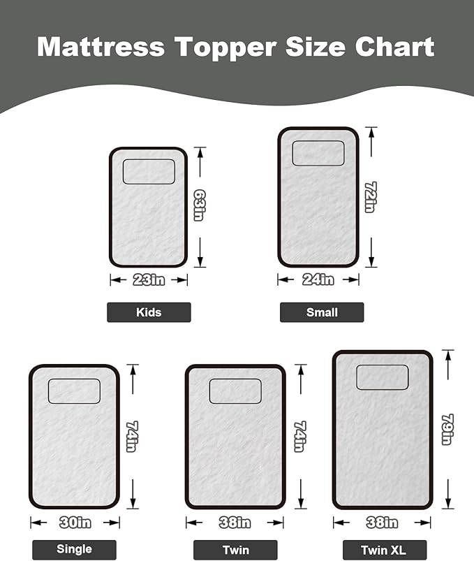 Ferlizer Memory Foam Camping Mattress Pad, 3" Portable Roll Up Sleeping Pad for Adults, Camping Bed Pads for Sleeping with Waterproof Cover & Travel Bag, CertiPUR-US