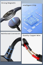 2 in 1 USB C/A Charger Compatible with Samsung Galaxy Watch 8/8 Classic /7/6/6 Classic/5 Pro/5/4/3/FE/Ultra 2025/2024/Active 1/2 Smartwatch 2 Pack Magnetic Fast Charging Cable-100cm