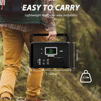 200W Portable Power Station (400W Peak), mormluck 118Wh Solar Generators with 110V/200W AC Outlet（NO SOLAR PANEL）, 32000mAh Lithium Battery for Home Backup, Outdoor Adventures, and RV Emergencies