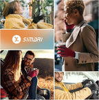 SIMARI Winter Gloves Women Men Ski Snow Gloves Liner Thermal Warm Touch Screen, Suit for Running, Cycling, Biking, Hiking, Driving, Walking, Typing, Freezer Work, Sports, Soccer, Shooting, Gaming 102
