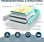 Paddle Board, Inflatable Stand Up SUP Paddle Boards for Adults & Youths of All Skill Levels, Wide & Non-Slip Deck Design Blow Up Paddleboards with Premium Accessories & Storage Bag