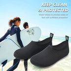 Deevike Water Shoes for Women Men Barefoot Quick-Dry Aqua Socks Slip-on for Beach Swim Surf Yoga Exercise