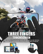 RIGWARL Gloves for Cool&Cold Weather Waterproof, Winter Gloves for Men Women Touch Screen