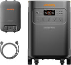 Jackery Solar Generator 5000 Plus with Smart Transfer Switch, 5040Wh LiFePO4 Power Station, 120V/240V 7200W AC Output, Whole-Home Backup, 0ms UPS for Home Use, Blackouts (Solar Panel Optional)