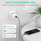 etguuds Long USB Type C Cable 15ft, USB A 2.0 to USB C Cable Fast Charge Nylon Braided Charger Cord Compatible with Samsung Galaxy Note, LG, Moto, Google, Switch, Camera and Other USB C Device