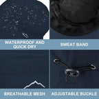 Sun Hat for Men Women with Neck Flap,UPF 50+ UV Protective Hiking Fishing Hats,Wide Brim Sun Hat for Women&Men